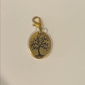 Origami Owl Gold Tree of Life Pendant Charm